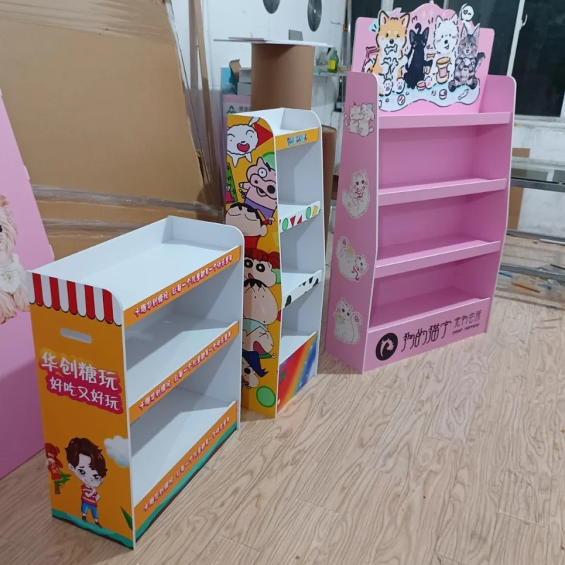 Custom. PVC Expansion Sheet) PVC Display Stand Supermarket Shelf Display Wine and Medicine Customized Cartoon Household Supplies