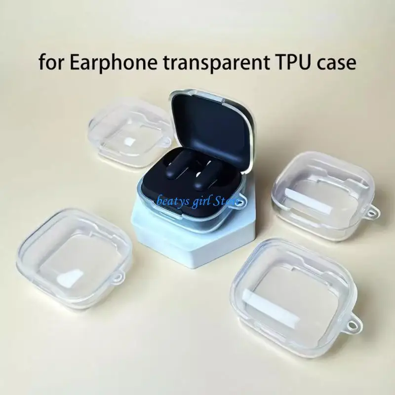 

C7AB Thin TPU Earphone Sheath Flexible Shock Absorbent TPU Case Clear Case for P30i