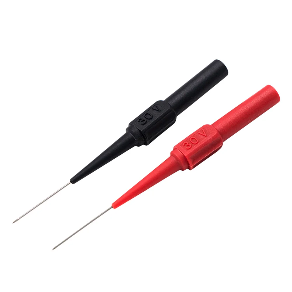 

2pcs Insulated Wire Piercing Probes Automotive Test Lead Probes Multimeter Tester Tools Car Circuit Testing Repair Electrical