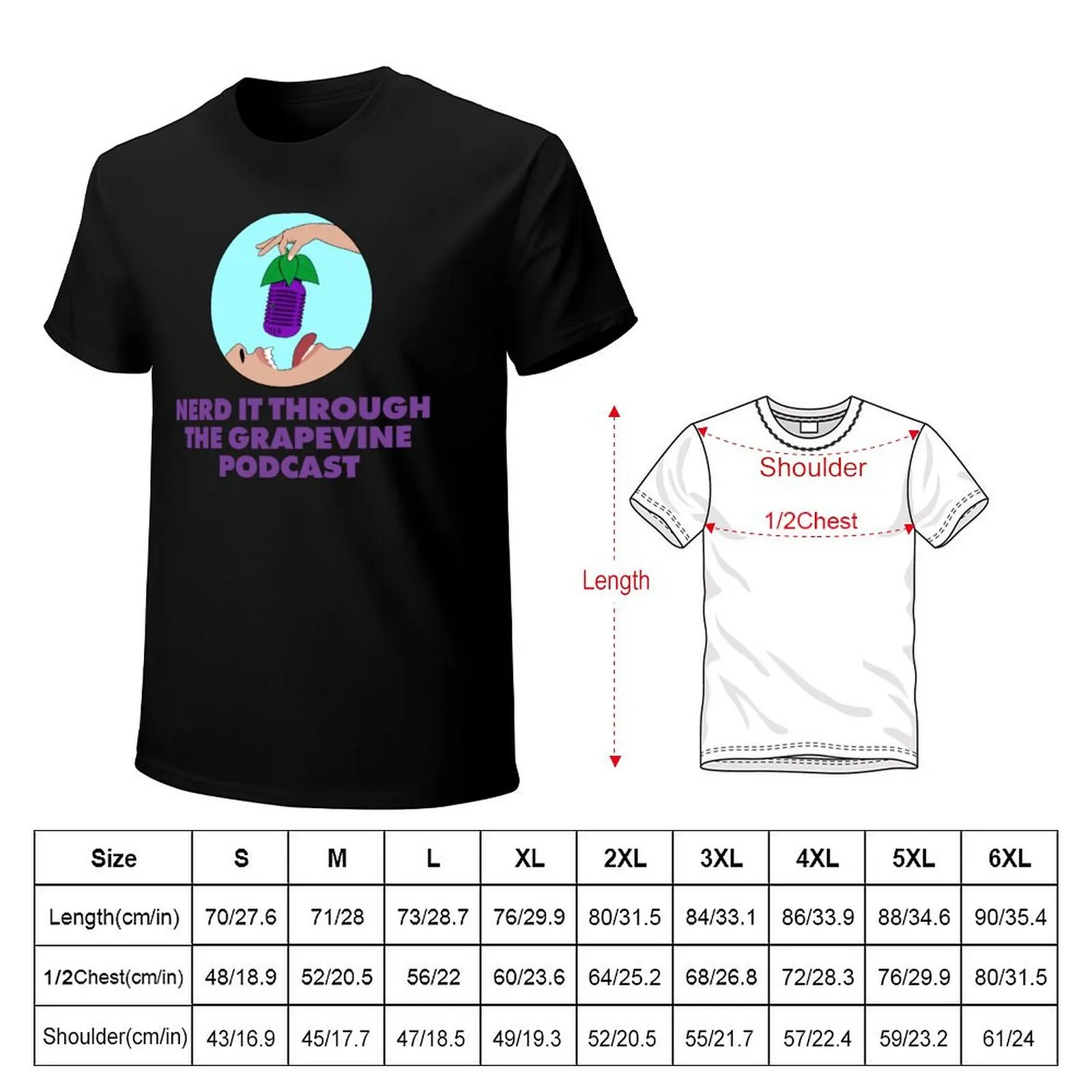 Nerd It Through The Grapevine Title T-Shirt cotton t shirt man T-Shirt