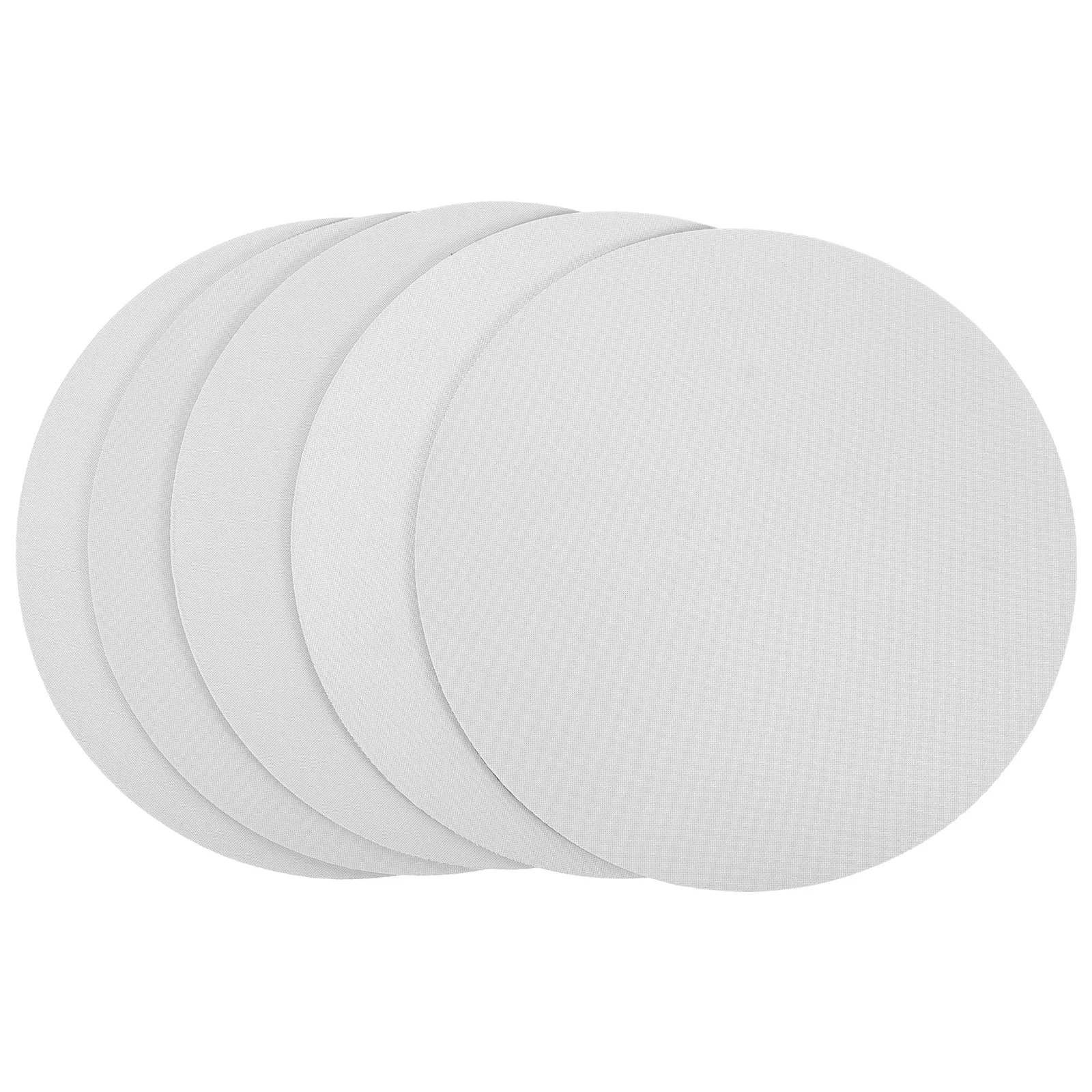 5'li Mouse Pad Mousepad Süblimasyon Dizüstü Boşlukları Yuvarlak Bilgisayar Baskı Kauçuk Oyun