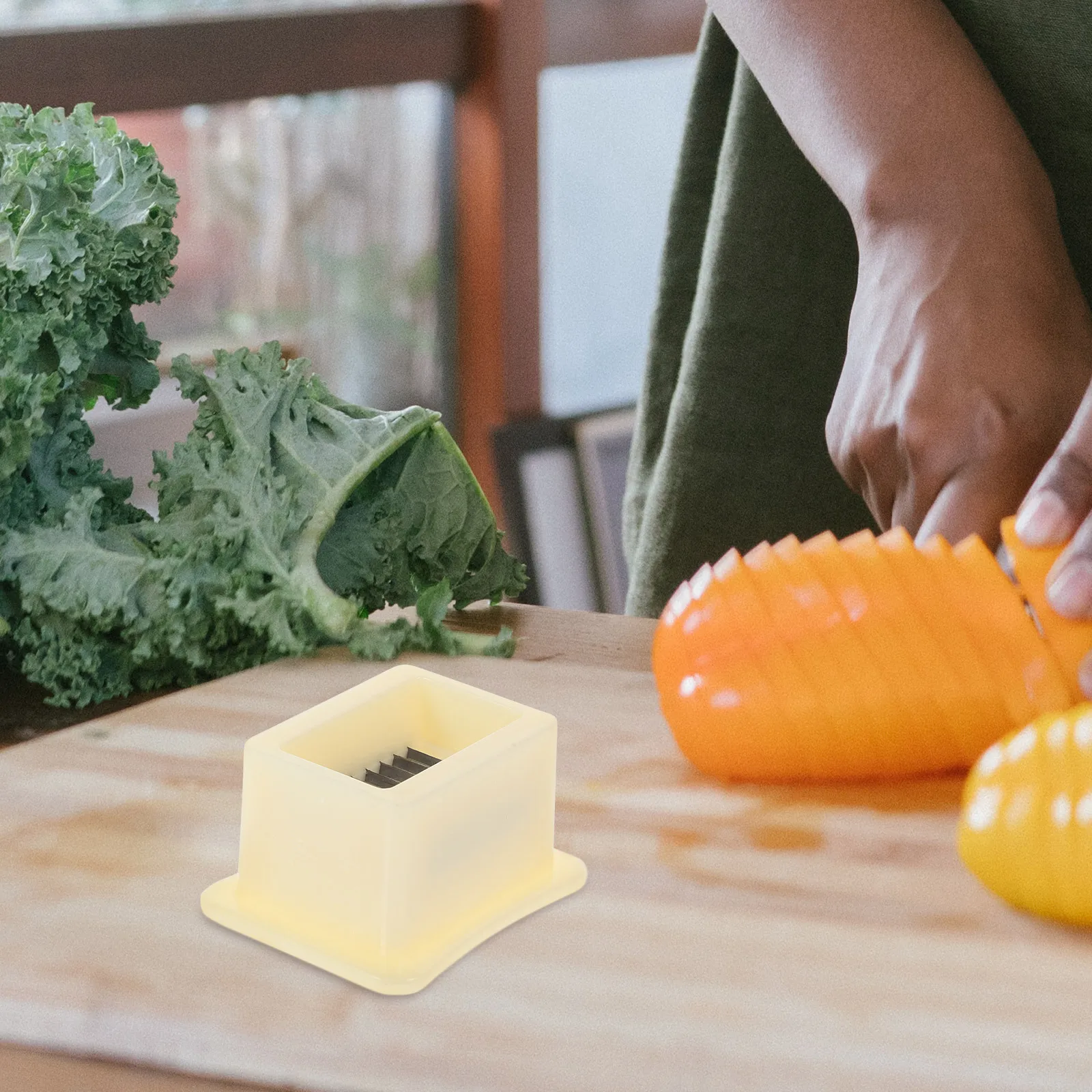 

3Pcs Vegetable Shredder Safe Material Kitchen Gadget Slicer Grater Easy Clean Finger Protector Slicer Grater