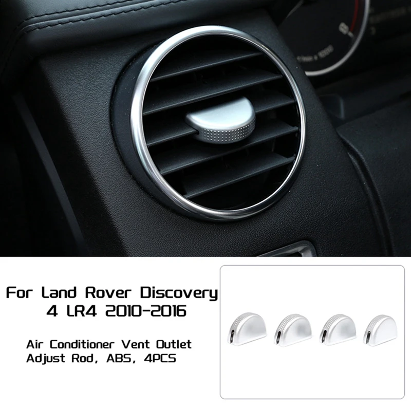 Car Air Conditioner Vent Outlet Adjust Rod Cover Component Fit For Land Rover Discovery 3 4 LR3 LR4 Range Rover Sport 1 Set