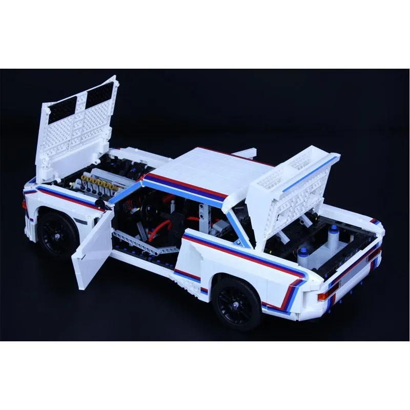 MOC-189726 New Classic E30 Supercar 1:8 Building Block Model 4739 Parts MOC Creative Kids Birthday Building Blocks Toy Gift