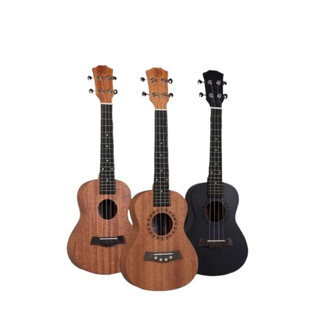 

Деревянная гитара-укулеле 23 дюйма для начинающих, детская, для тренировок, маленькая портативная мини-гитара, музыкальный инструмент, подарок