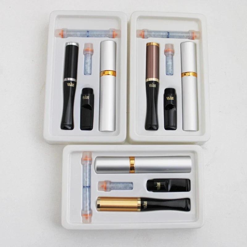 

Акриловый мундштук для уменьшения смолы, сменный одноразовый табачный фильтр, трубка для сигарет, аксессуары для курения