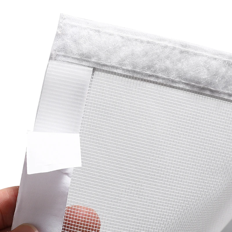 Magnetisches Moskitonetz mit Anpassbarer Maschengröße, Unsichtbar und Selbstklebend für Küche, Wohnzimmer, Innenräume, Türvorhang, Mosquitera – Detail 20