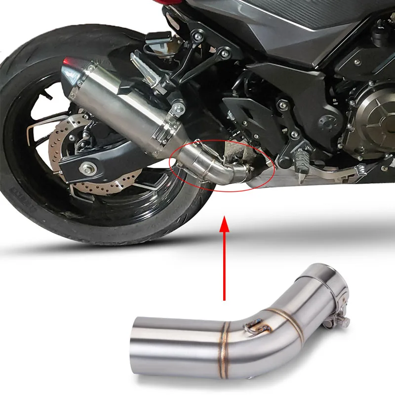 

For Suzuki DR250 DR300 HJ300 DR 250 / 300 Escape Motorcycle Exhaust System Middie Link Pipe 51MM Muffler Slip-On