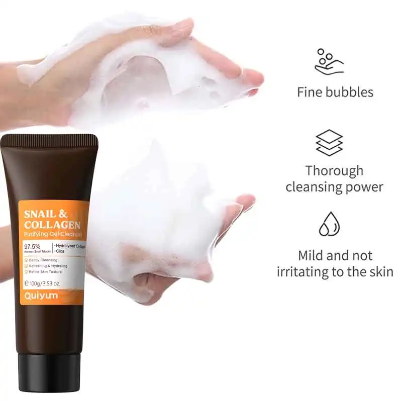 Detergente Viso al Collagene d - Snail Cream Gel recensione e prezzo