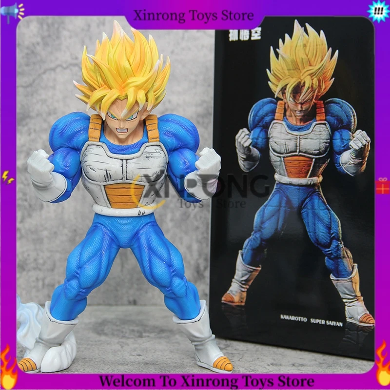 

26cm Dragon Ball Son Goku Figure Kakarotto Super Saiyan One Action Figures Pvc Gk Statue Collection Model Decoration Toys Gifts