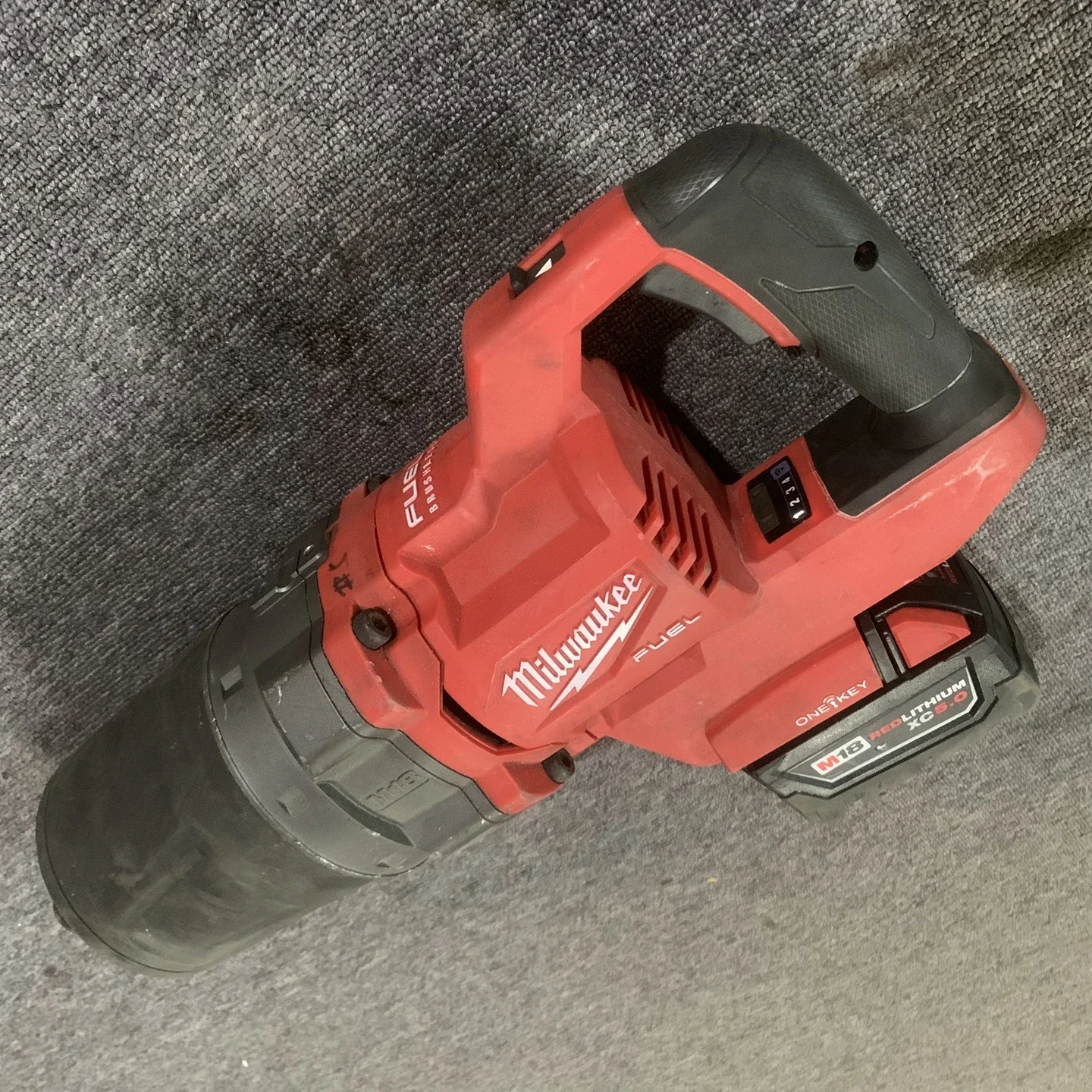 Milwaukee M18 FUEL 1” D-Handle High Torque Impact Wrench (2868-20) W/ 5.0AH Battery second-hand
