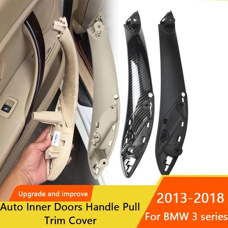 Car Accessories Auto Inner Doors Handle Pull Trim Cover For Bmw 3 Series 2013-2018 F30 316d 318d 320d F31 320i 325d 51417279312