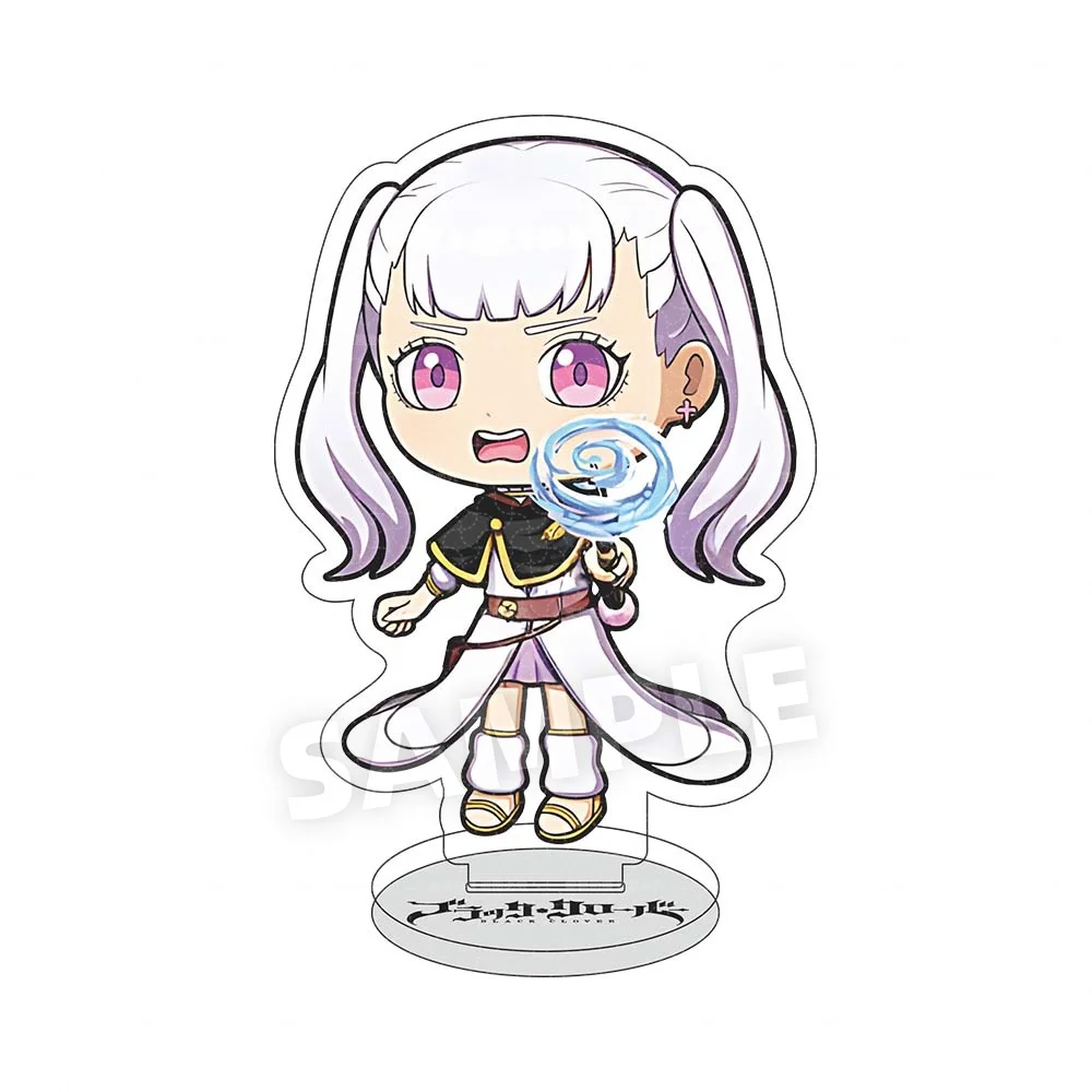 Black Clover Asta Yuno Yami Sukehiro Julius Noelle Silva Nacht Faust 10cm Acrylic Stand Anime Figure Desk Decor Gift keychain