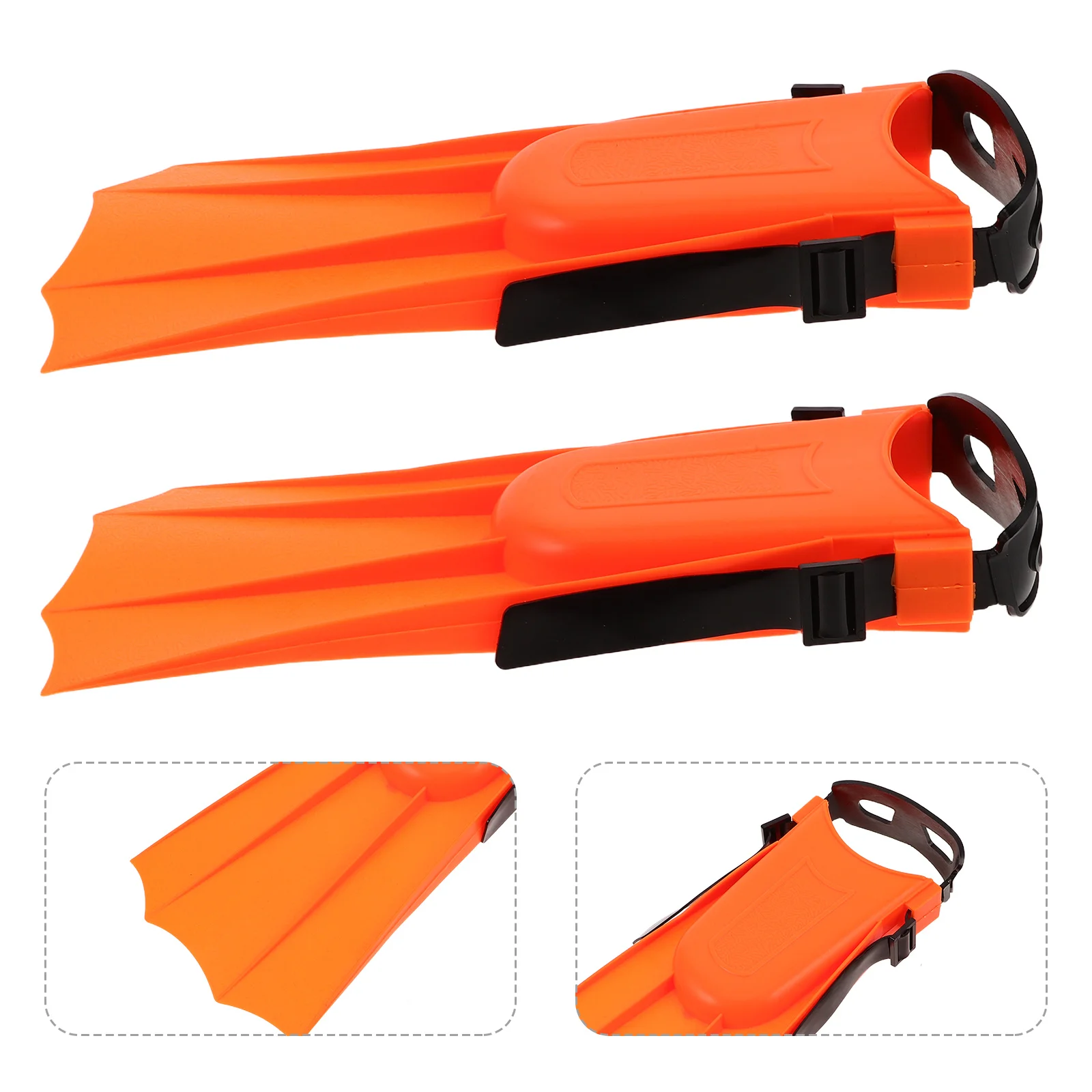 

1 Pair Diving Flippers Adult Swimming Fins For Snorkeling Scuba Training Pool Open Water Durable Swim Equipment Men Women