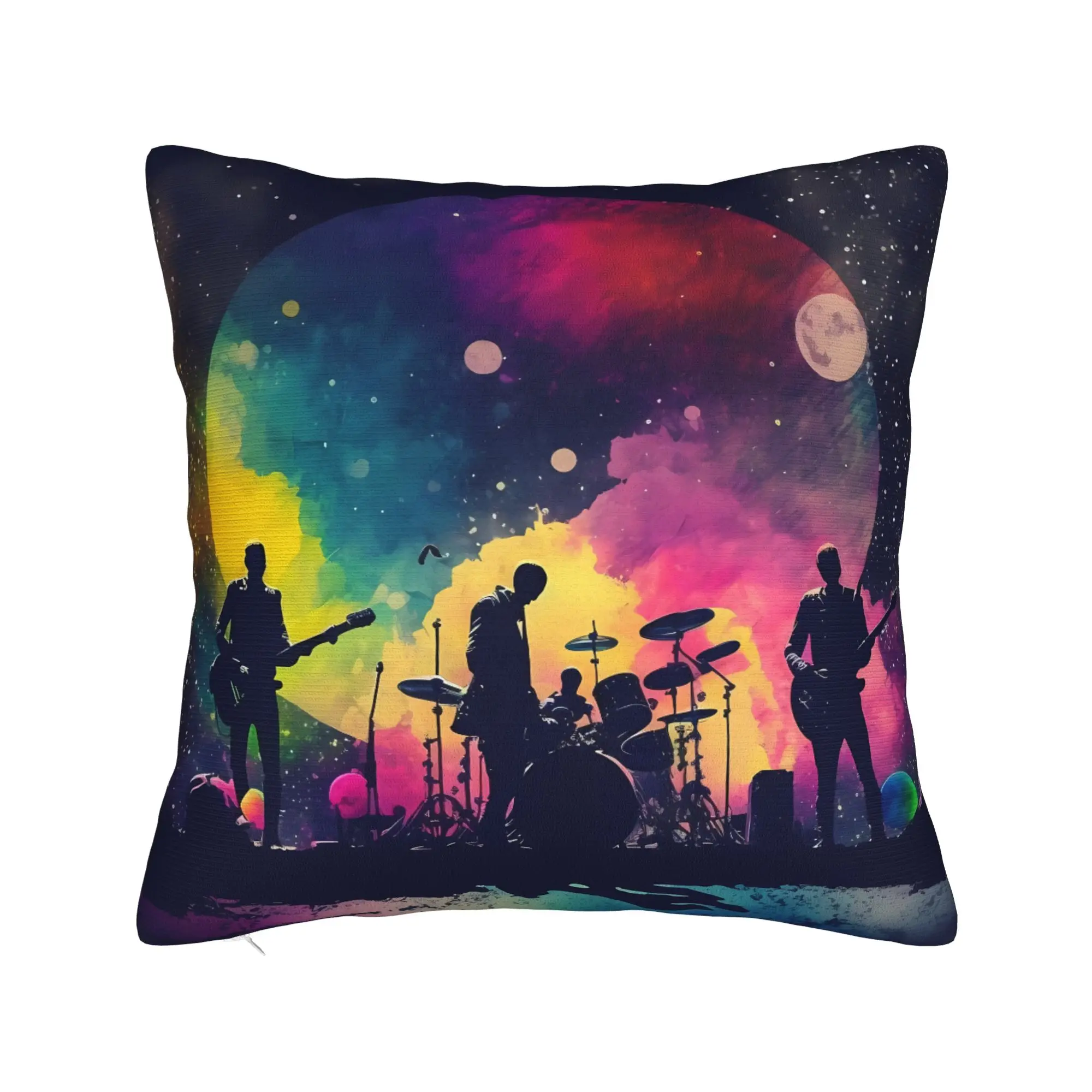 Band C-Coldplays Pillow Case  Comfy Pillow Cover For Wedding Party Home Decor Funny Pillowcases