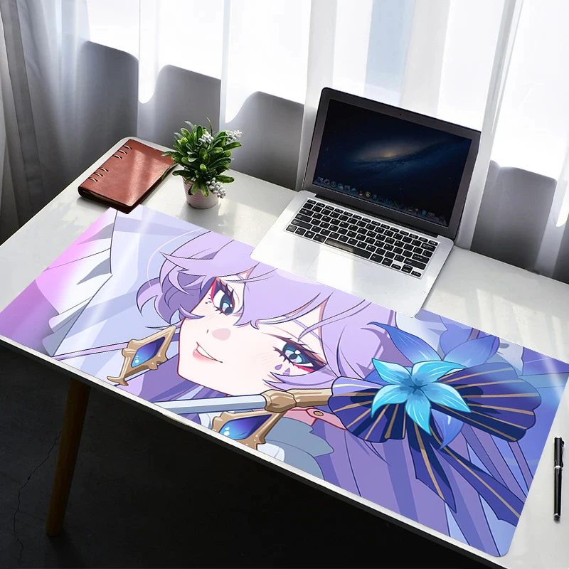 

Mouse Pad Multi Size Gamer Keyboard Pad Desk Mat Wuthering Waves Cantarella Extended Mausepad Office Gaming Accessories Mousepad