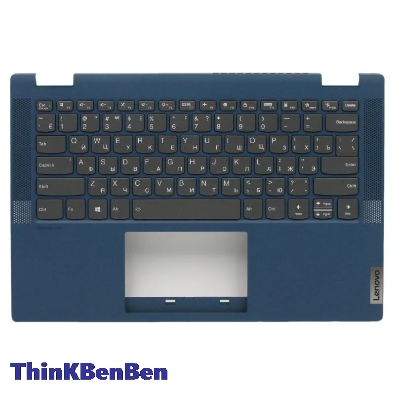 

RU Russian Keyboard Upper Case Palmrest Shell Cover For Lenovo Ideapad Flex5 14 14ALC05 14ARE05 14IIL05 14ITL05 5CB0Y85564