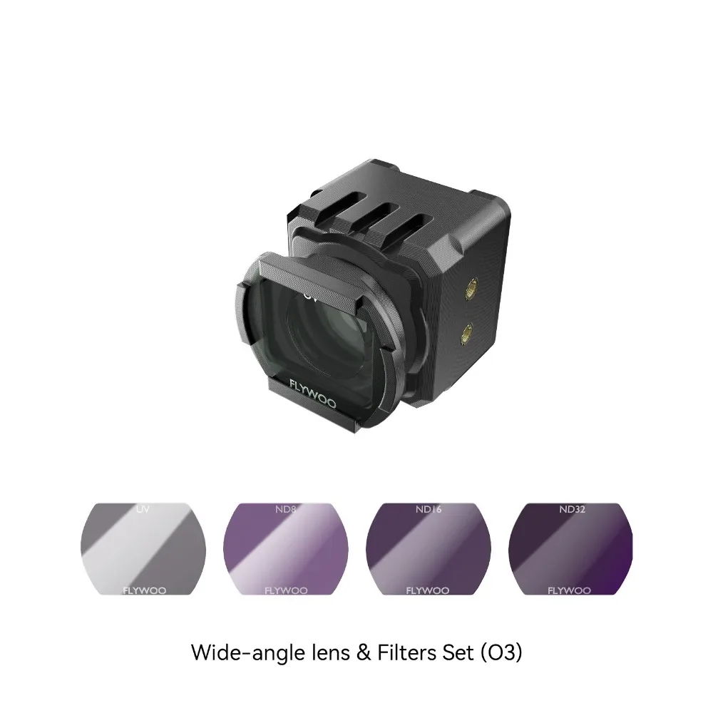 Flywoo DJI O4 Lite groothoeklens met 155 °   Gezichtsveld en 0,3 g ND-filter voor FPV Drone DIY-onderdelenaccessoires RC