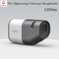 Duka TR1 Sightseeing Telescope Rangefinder 6X magnification LCD Screen Laser Distance Meter for Golf Sport Hunting Survey Travel