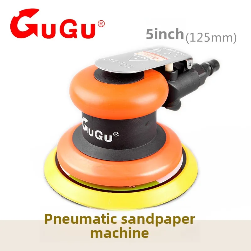 

Gugu Direct Supply Gu-118 Cheap Pneumatic Sandpaper Grinding and Polishing Machine 5inch Dust Grinding and Dry Grinding 125 Durable