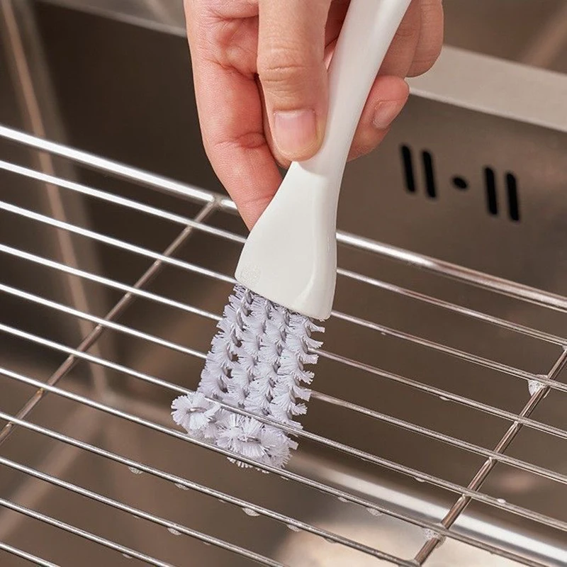 Professional BBQ Cleaning Brush V-Shaped Hooked Design for Grill, Oven Rack & Baking Tray Durable Kitchen Scraper Tool