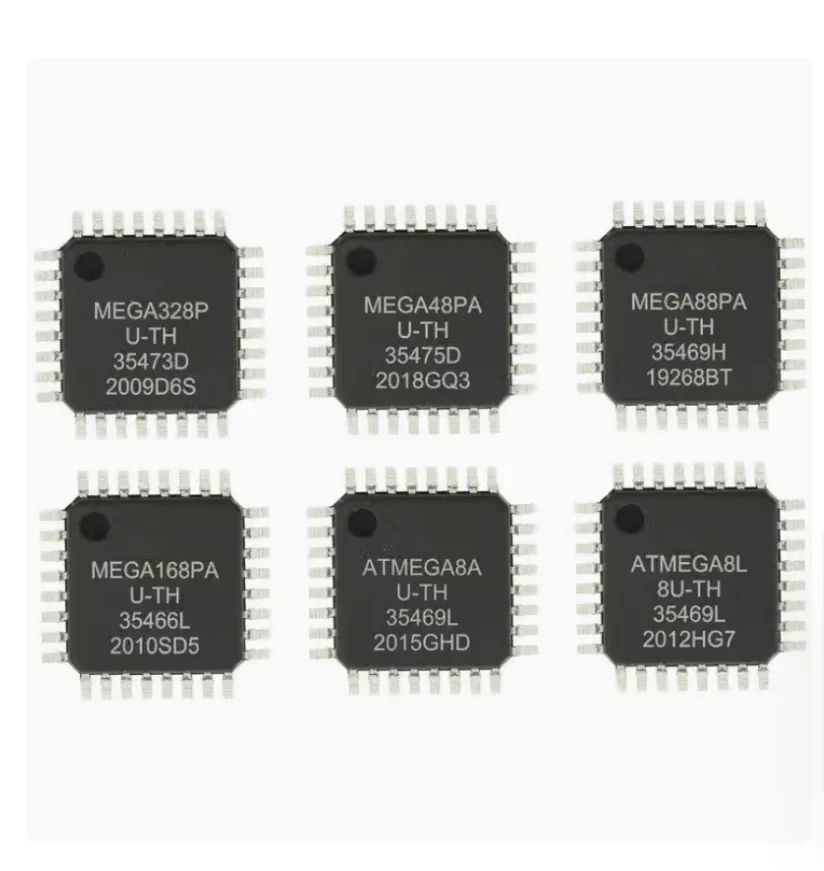 DIXSG ATMEGA48PA-AU ATMEGA88PA-AU ATMEGA168PA-AU ATMEGA8A-AU ATMEGA8L-AU ATMEGA New Original IC MCU TQFP-32 Chipset