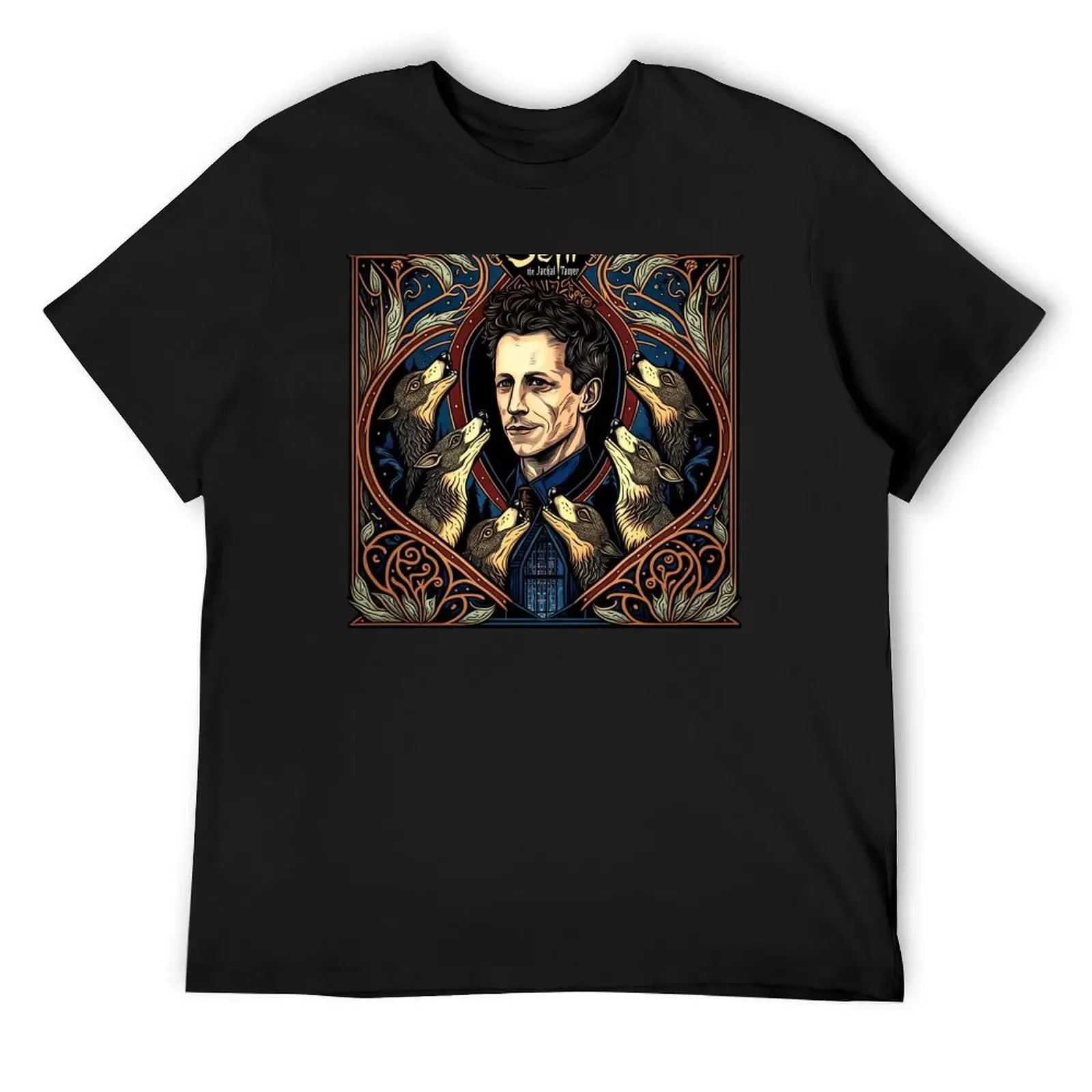 Seth Meyers, The Jackal Tamer T-Shirt Aesthetic clothing customizeds slim fit t shirts for men