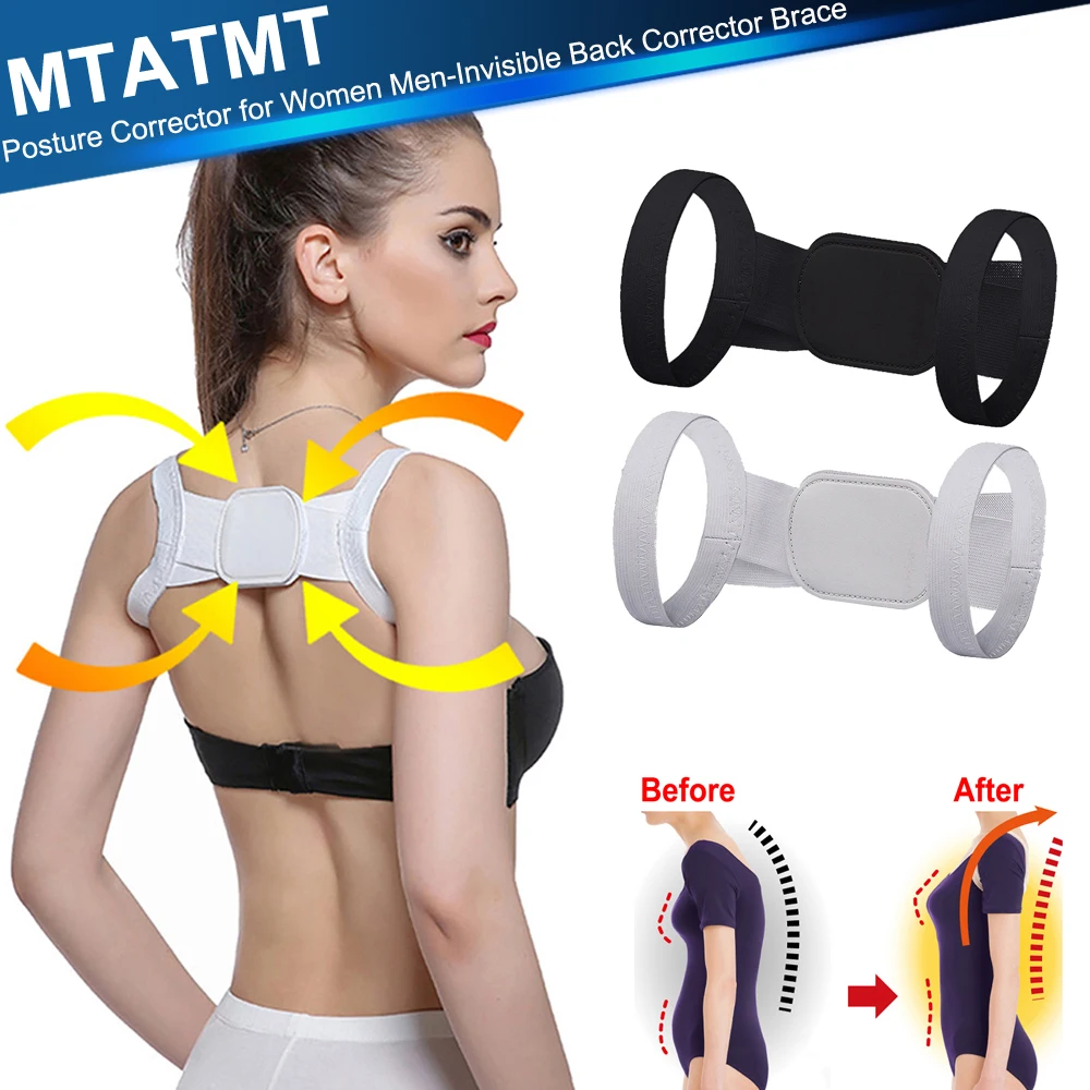 

1Pcs Posture Corrector Adjustable Clavicle Brace Perfect for Shoulder Support, Upper Back & Neck Pain Relief, Back Posture Brace