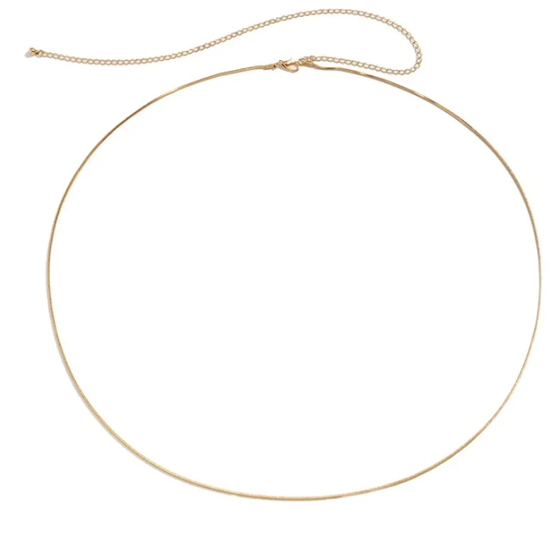 

Super thin waist chain European and American bikini thin waist body chain hip hop personality sweet cool belt