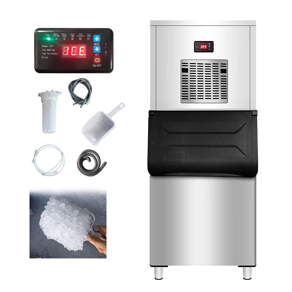 Snowflake Ice Machine 500KG Automatic Snow Ice Block Making Commercial Ice Maker Machine For Business Price