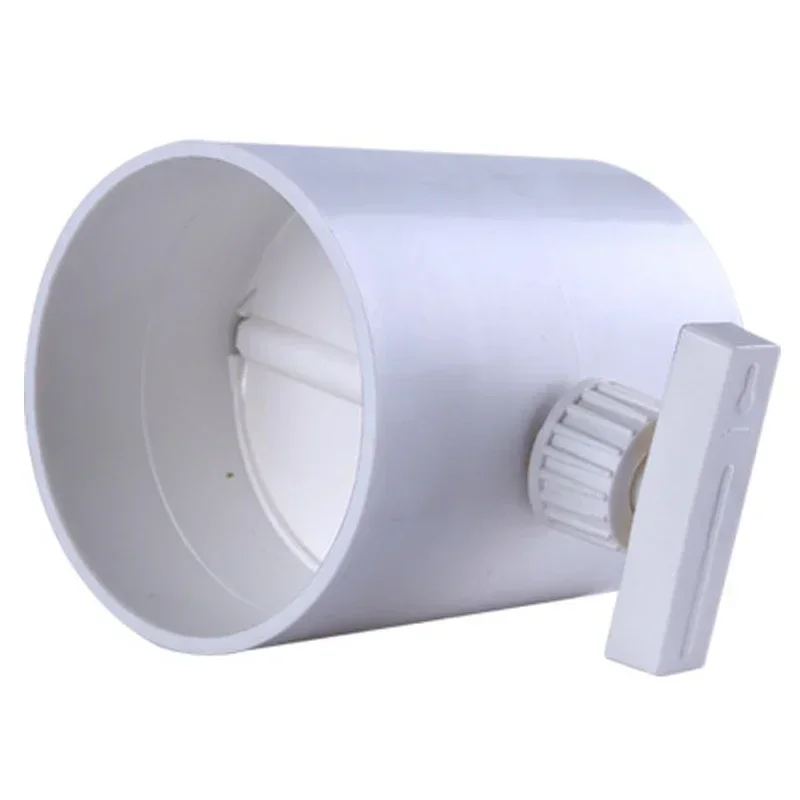 ABS air valve regulating valve check valve PVC pipe air volume regulating valve air pipe valve manual round switch valve