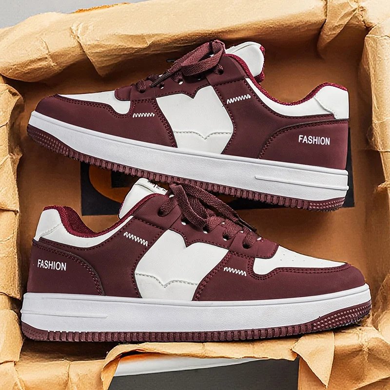 Men's Shoes Fashion Casual Sneakers Comfortable Non-Slip Breathable Outdoor Walking Skate Shoes