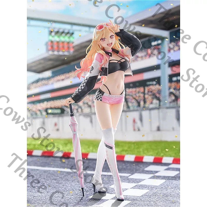 

Genuine Anime My Dress-Up Darling Kitagawa Marin Cosplay Cartoon Garage Kits Girl Statue Figures Model Models Kit Equipment Gift