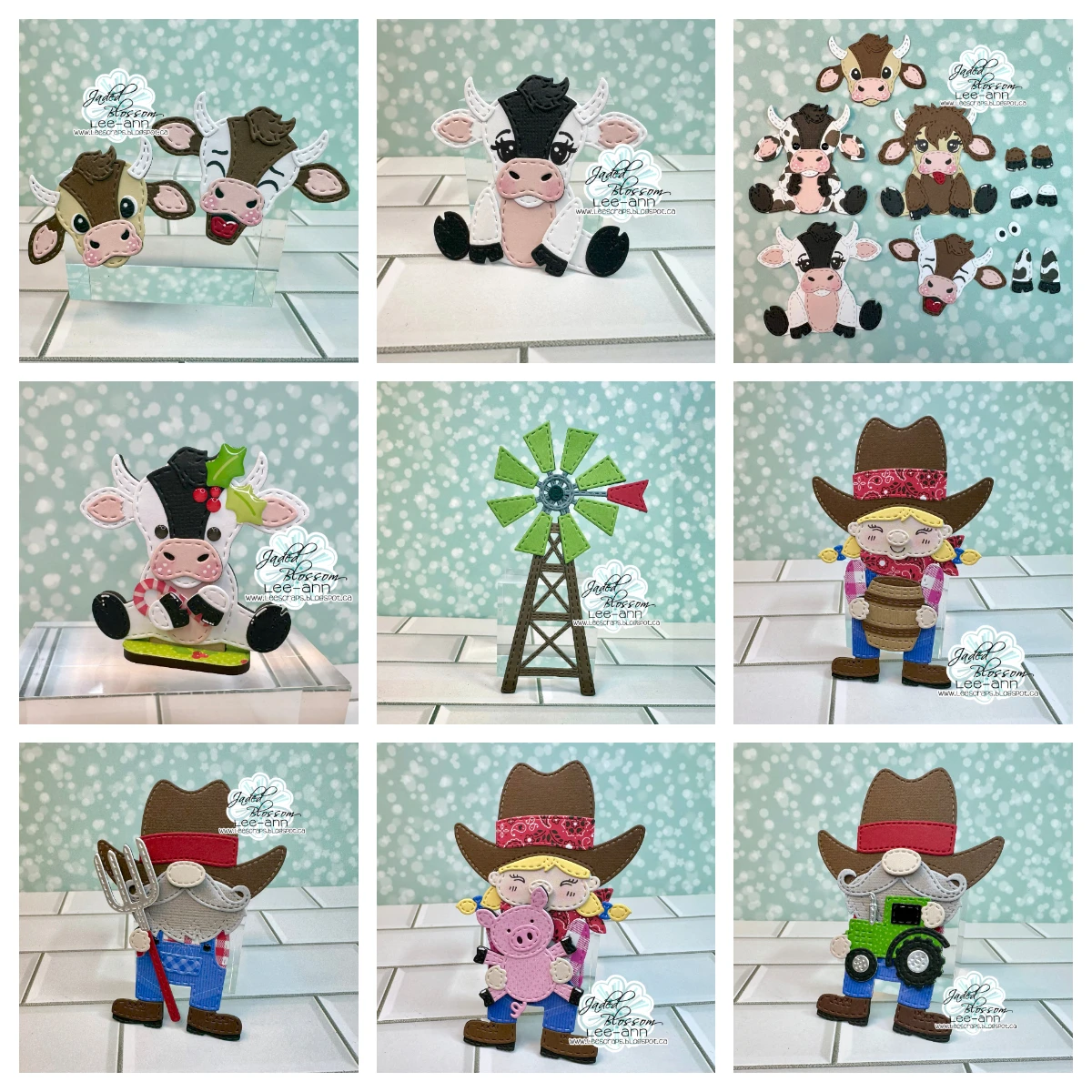 

Gnome Friends Cow Dies Metal Cutting Dies And Stamps DIY Scrapbooking Card Stencil Paper Cards Handmade Album Stamps Die Sheets