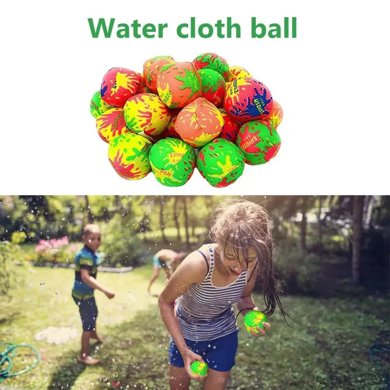 20pcs Water Splash Balls Summer Beach Water Play Ball Garden Fun Children Kids Outdoor Sport Pool Play Games