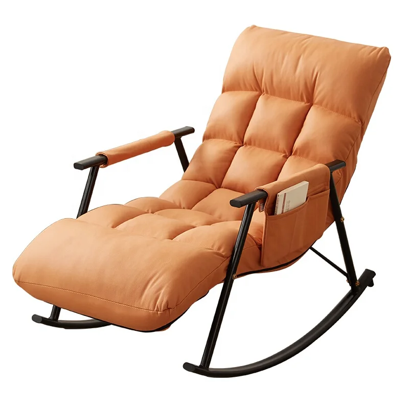 

Relaxing Modern Nordic Style Upholstery Fabrics Comfortable Furniture Leisure Single Sofa Chair Recliner
