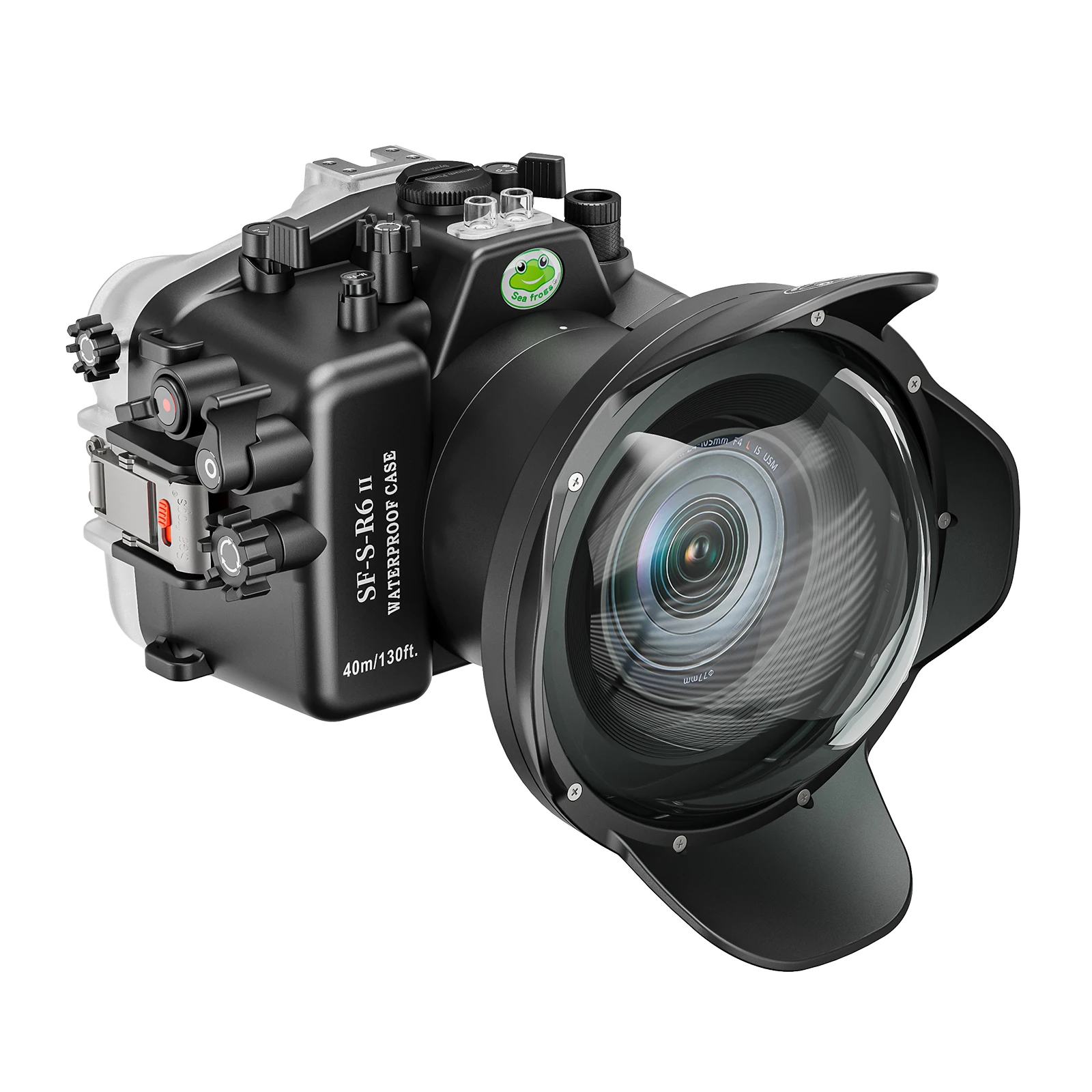 Seafrogs 40m waterproof Shell For Sony R6II Underwater Photography Equipment Waterproof Camera Housing Only Shell