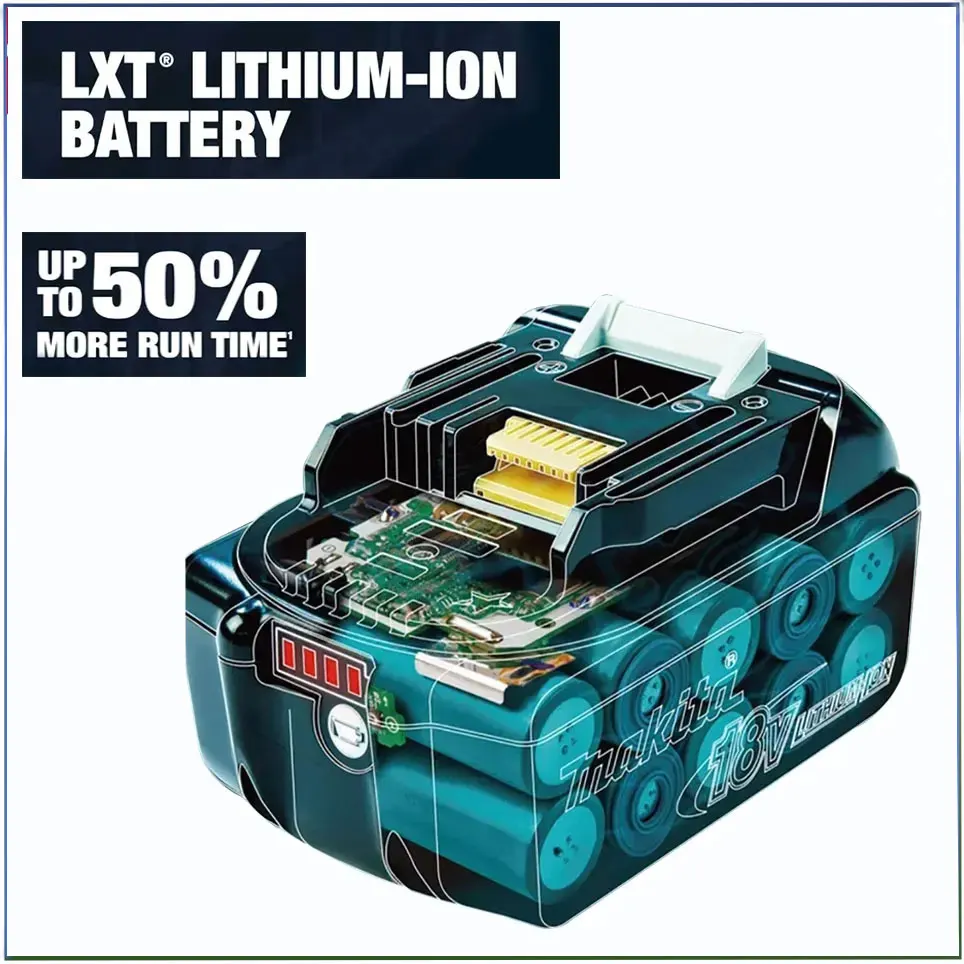 18v 4.5ah Makita Original mit LED Lithium Ionen Ersatz lxt bl1860b bl1860 bl1850 Makita wiederauf ladbare Elektro werkzeug Batterie