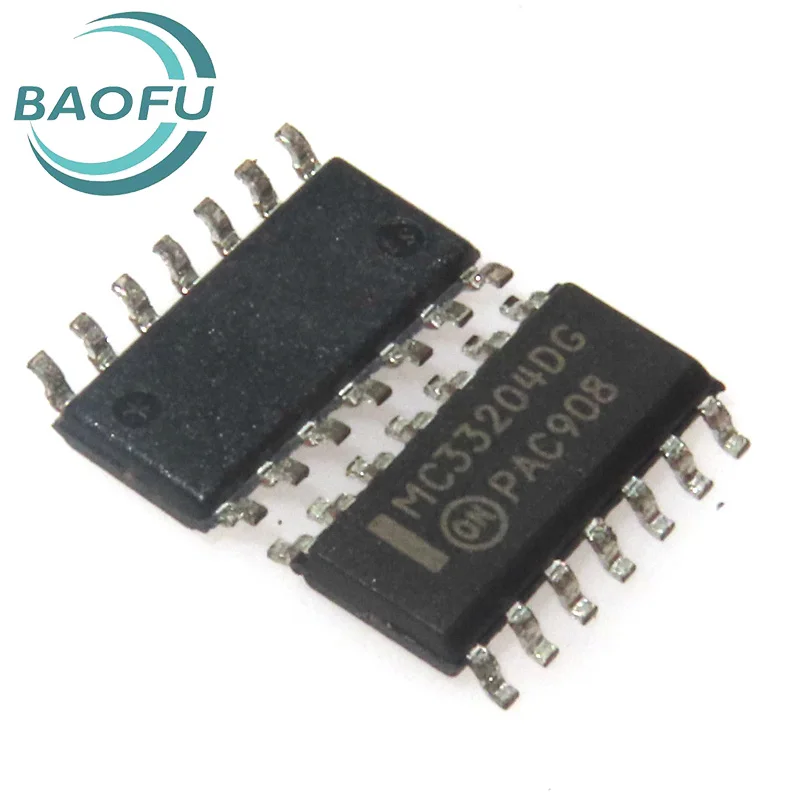 

Brand new original MC33204DR2G MC33204DG SMT SOP14 operational amplifier