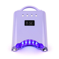 Rechargeable Nail UV Lamp 78W Wireless Gel Polish Dryer Pedicure Manicure Light Cordless LED Machine UV Light for Nails