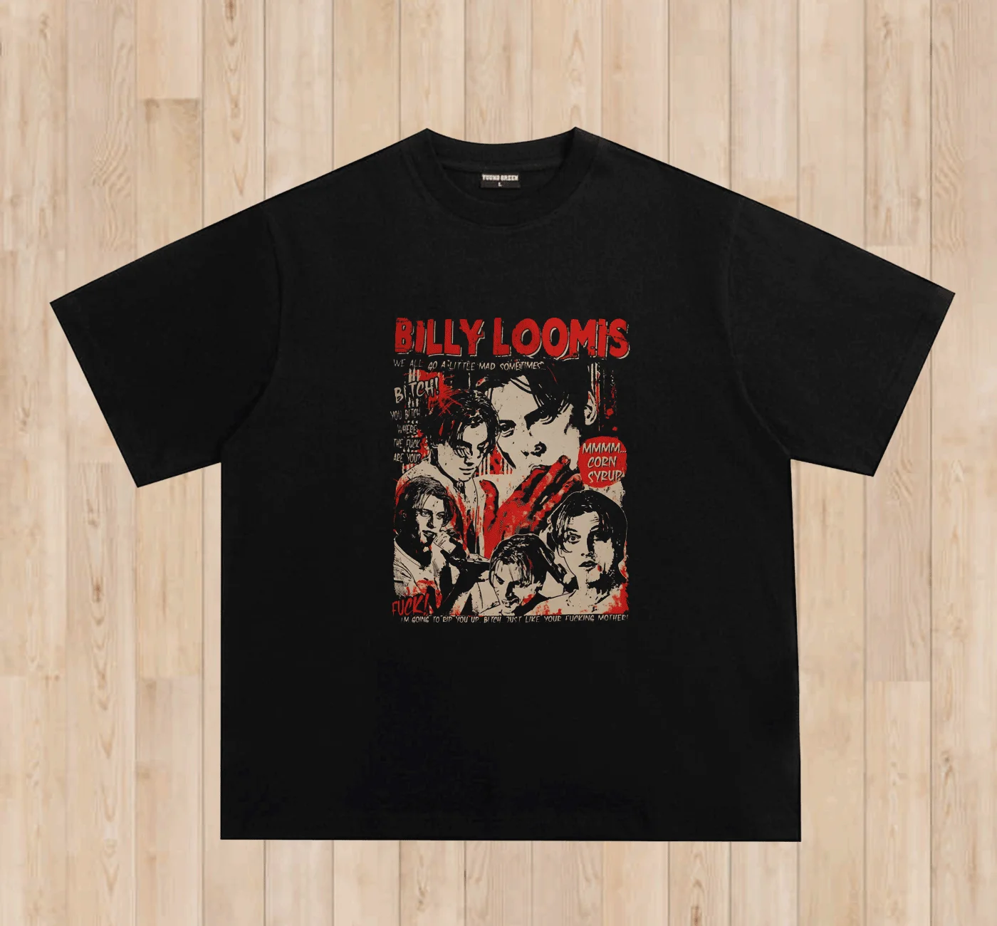 Koszulka Billy Loomis Vintage Scream Movie Shirt Gift