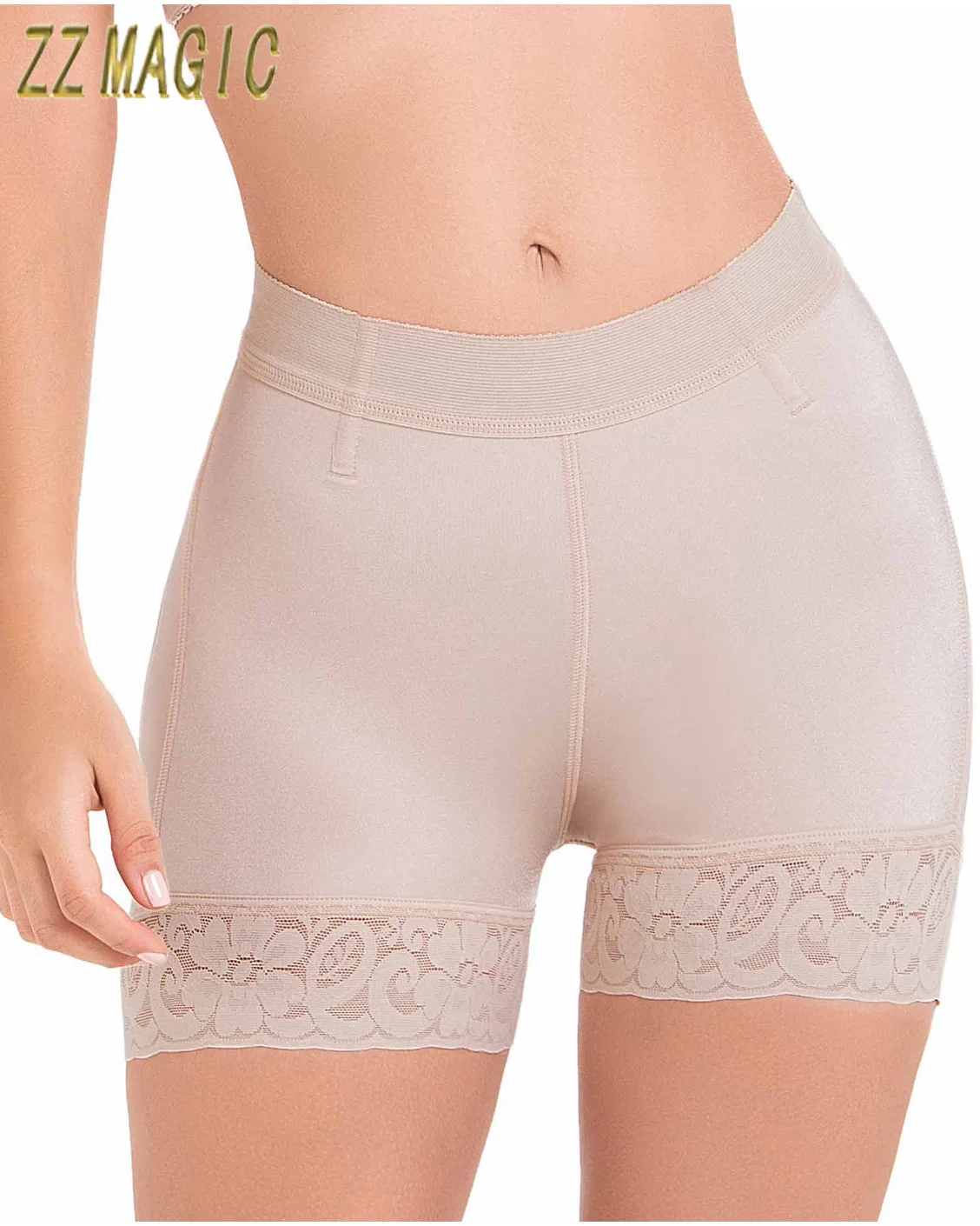 Double Compression Butt Lifter Shorts Waist Trainer Body Shaper Slimming Thigh Hip Enhancer Breathable Flat Belly Underwear