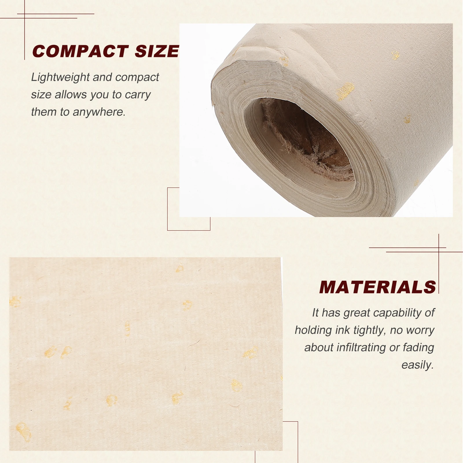 1 لفة قسط شوان ورقة 33 سنتيمتر x 10 متر لكتابة اللوحة الخط ممارسة الرسم التقليدي الصينية الفن ورق الأرز سومي #3