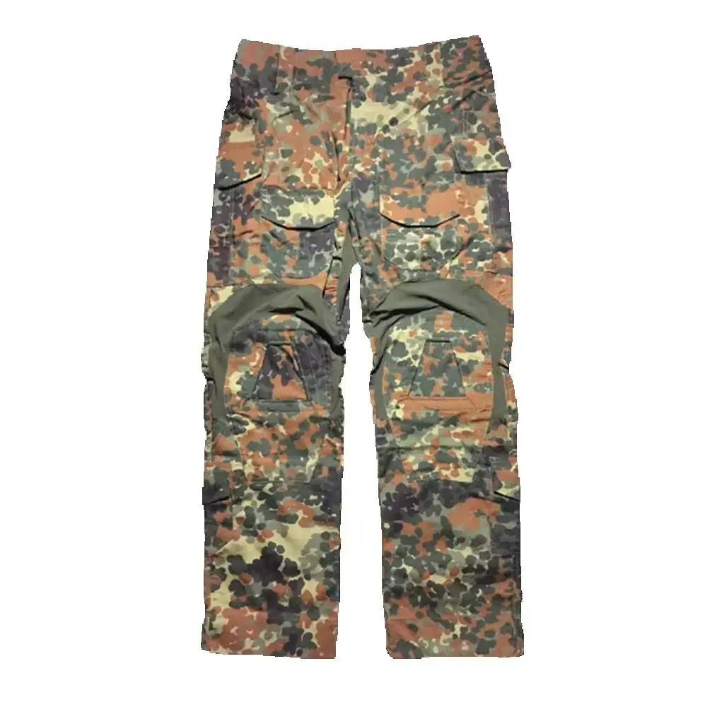 

TACTICAL TOM Flecktarn GEN3 G3 Tactical Hunting Combat Outdoor GSG9 Ripstop Cargo Pants Working Clothing Hiking Trousers