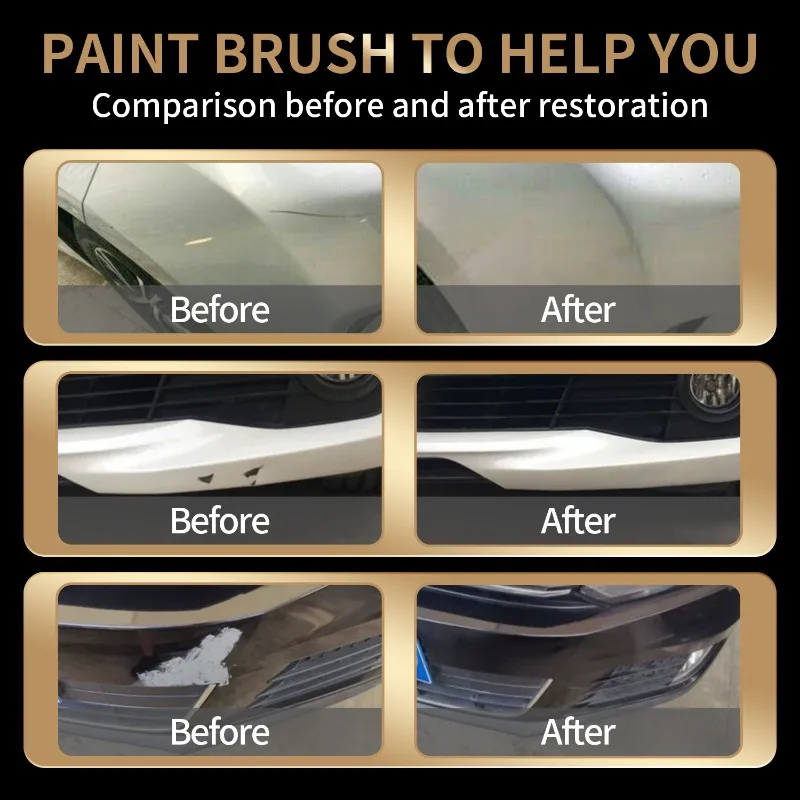 3pcs Car Scratch Repair Pens-Easy Repair for Automotive Paint and Fixing Car Paint, Durable ABS Material, Vibrant Color