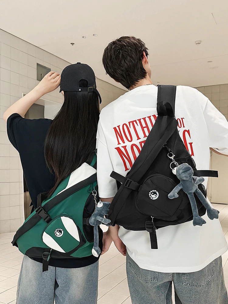 

Spor Multi-Functional Crossbody Bapa Commuting Archery Cycling ex Soft Nylon Large Capaci Vertical Square Bag