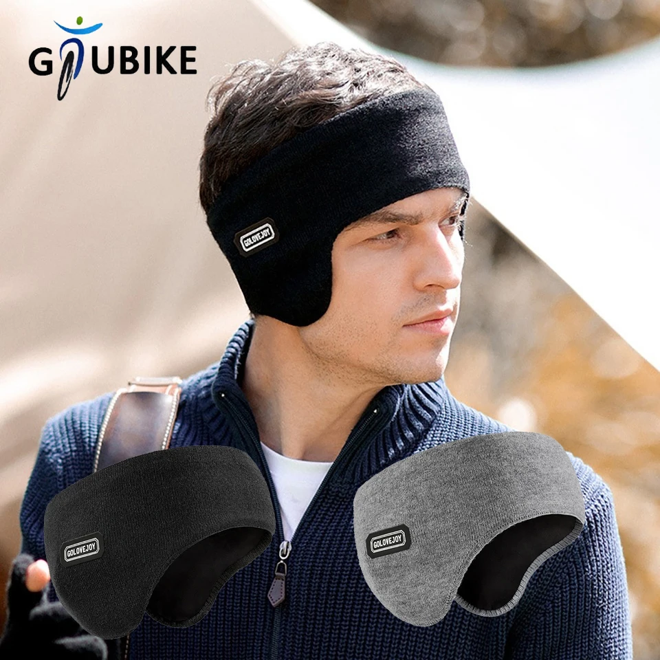 GTUBIKE Solid Soft Plush Ear Keep Warmer Winter Earmuffs for Women Men Fashion Outdoor Earflap Protection Ear-Muffs Ear Cover