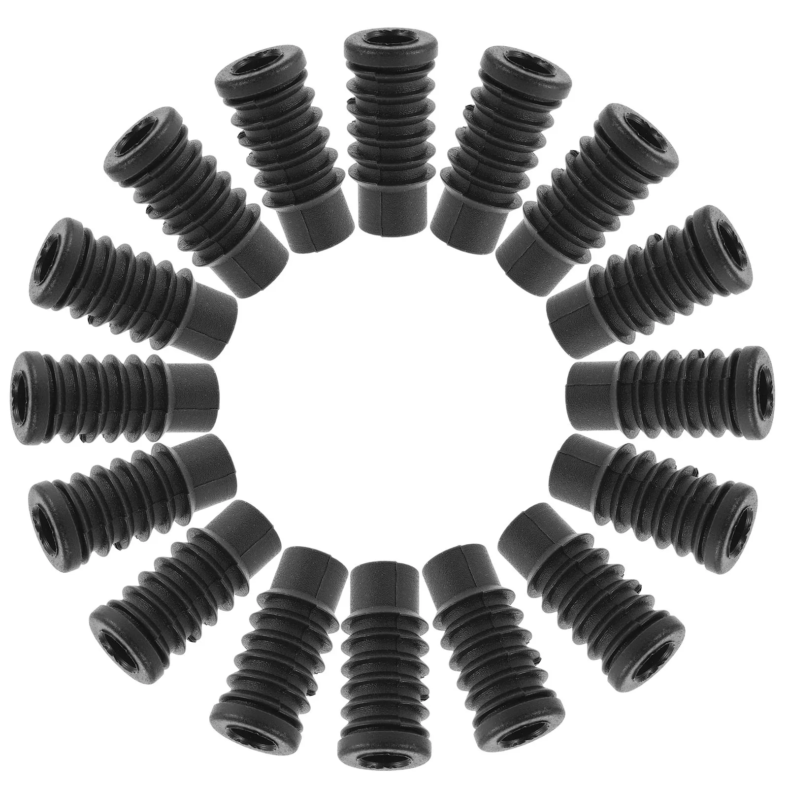 

20Pcs Chair Wheel Stopper Protective Covers Caster Inserts for Office Furniture Rolling Swivel Chair Wheel Pads