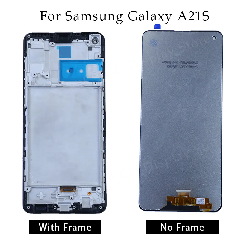 Pantalla IPS 6.5" para Samsung Galaxy A21S LCD SM-A217F SM-A217F/DS Touch Digitizer Piezas de Repuesto para Samsung SM-A217M 3
