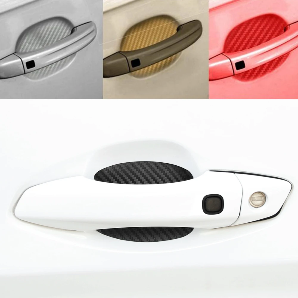 Car Door Handle Bowl Protector Sticker for Renault CLIO 2001 2005 206 MEGANE 2002 1999 kangoo 2008